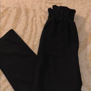 Black flowy pants